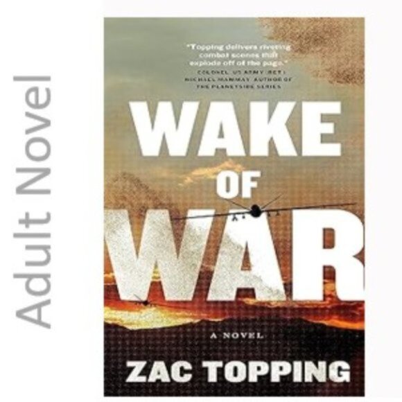 3/$13 Wake of War by Zac Topping adult hardcover book 2022 - Picture 1 of 7